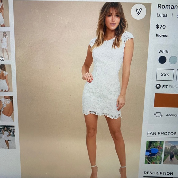 White lace dress for any occasion - Picture 4 of 4